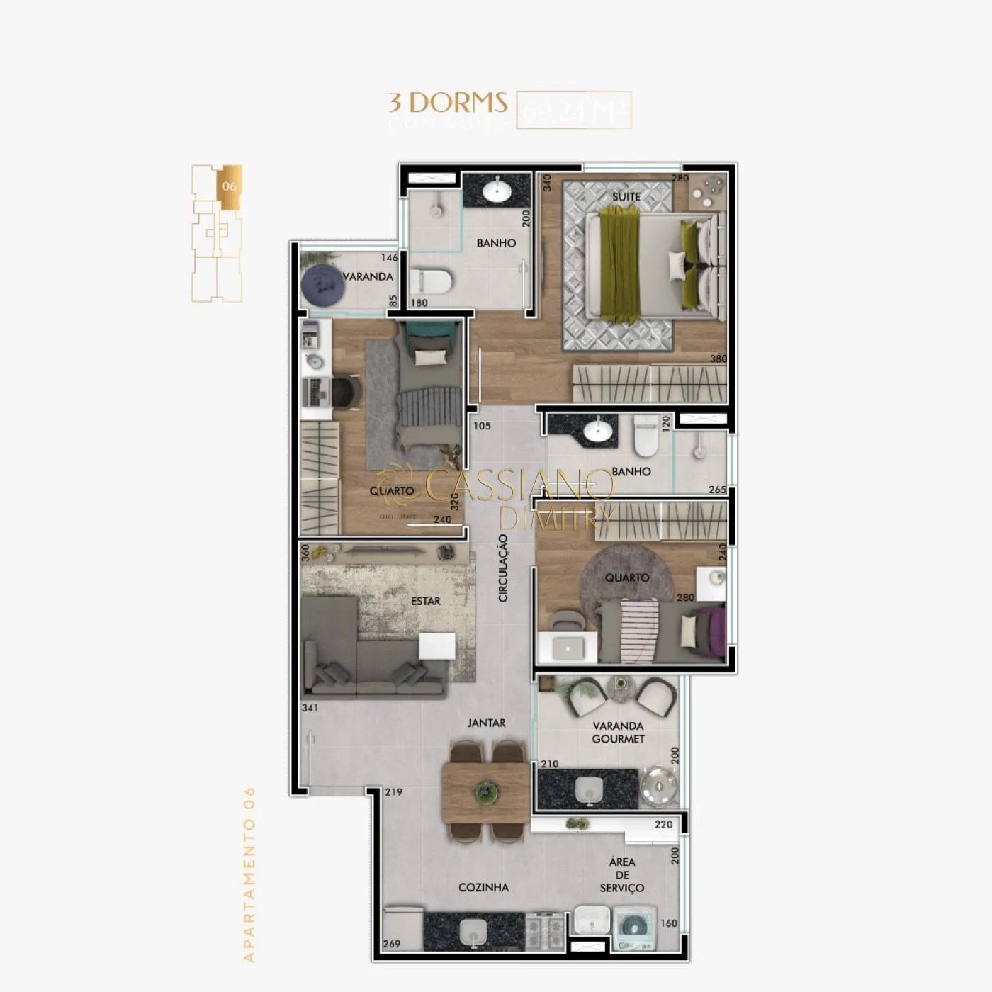 Comprar Apartamento / Padrão em São José dos Campos R$ 500.000,00 - Foto 2