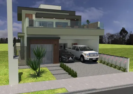 imagem 1 - Casa assobradada à venda de 187m² | 02 dormitórios, sendo 2 suítes e 04 vagas de garagem | Condomínio Malibu | Caçapava. imagem 1 - Casa assobradada à venda de 187m² | 02 dormitórios, sendo 2 suítes e 04 vagas de garagem | Condomínio Malibu | Caçapava.